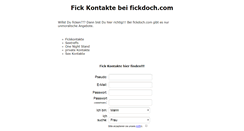 Desktop Screenshot of fickdoch.com